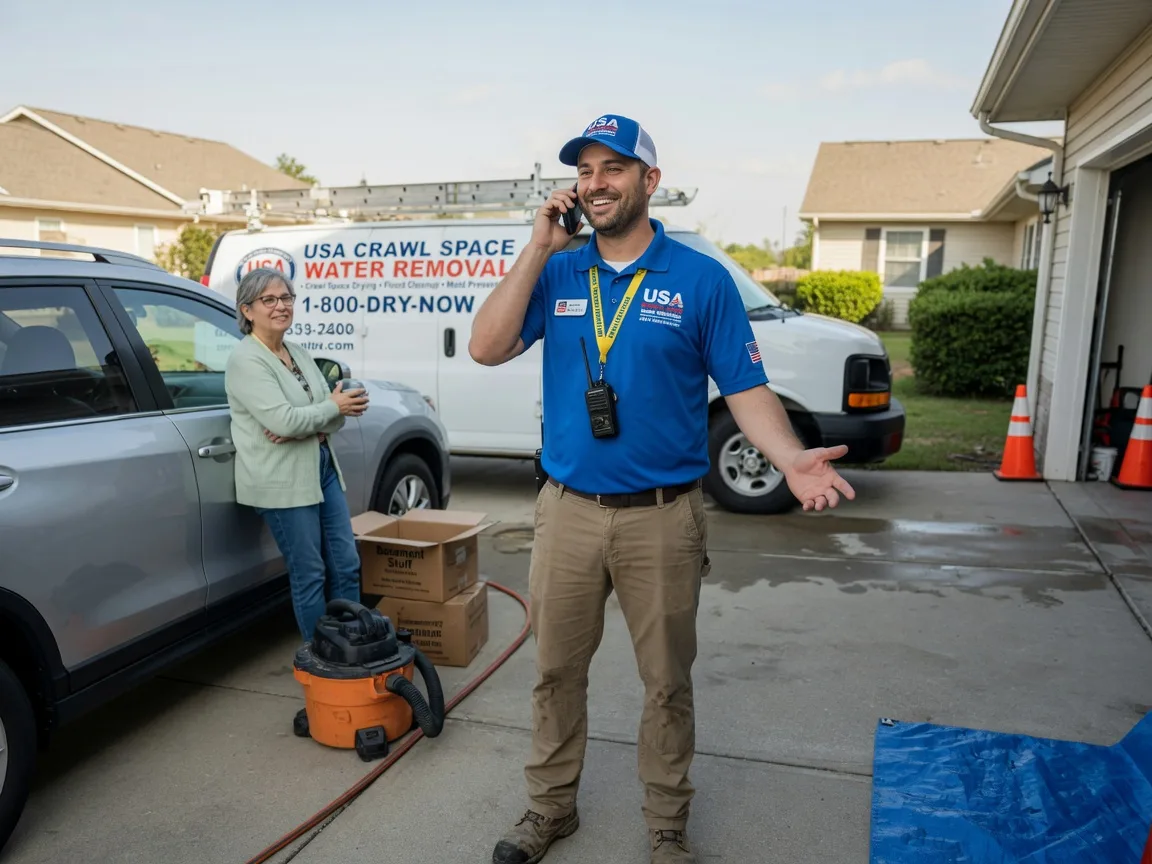 Crawl Space Water Removal Marble Falls, AR FAQs